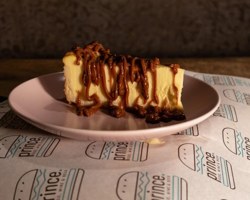 Cheesecake al caramello salato